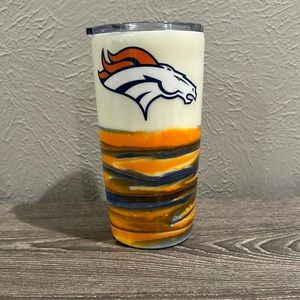 Broncos Handmade Tumbler